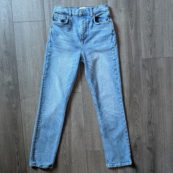 Reformation Liza Ultra High Rise Straight Jeans in Malta Size 27 - Picture 9 of 13